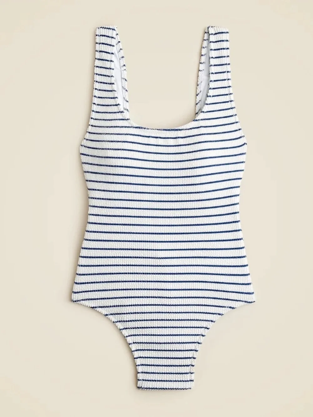 J Crew Swim 8 One-Piece Swimsuit White